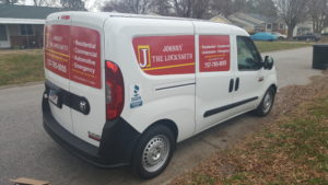 our locksmith van