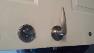 new handle set back side