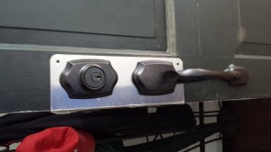 door handle set - after